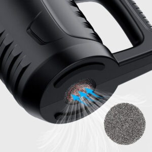 Electric Duster Air Duster Compressed Air Blower Cleaning For Computer Cleaning - US Plug Black - Image 3