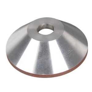 Generic 4-Inch 100mm Grit 180 Diamond Coated Concave Cup Shaped Grinding Wheel For Carbide Metal - Image 3