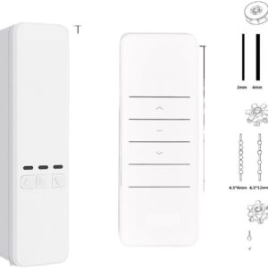 ILLOMART WiFi Smart Window Blinds Chain Motor Smart Home Accsessory Compatible Amazon Alexa & Google Assistant Smartphones APP Control RC Automation Kit with Schedule Function (AC Socket) - Image 4