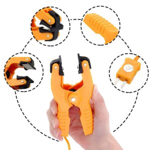 ReNext - Type K Pipe Clamp Temperature Lead Probe HVAC Pipes Jaw Clip Plumbing Clamp - Image 3