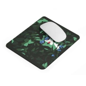 Mouse Pad Forest Girl Nonslip Rubber Surface Minimalistic Art Design Gaming Office Workplace Gift - Image 3