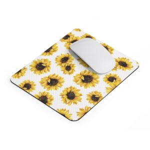 Sunflower Mouse Pad Office Gift Mouse Mat Mouse Pad Nature Summer Print Mousepad Mousemat Birthday Gift Desk Accessories - Image 3