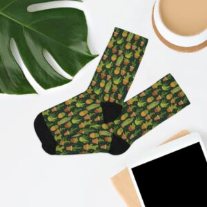 Full Printed Socks Cactus Funny Print Flora Men Socks Unisex Print Women Socks Tribe Sock Sublimation Socks Best Gift - Image 7