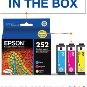 Epson - T252520 Ink Cartridge - Color Combo Pack - DURABrite Ultra Standard Capacity - Prime Eligible - Image 4
