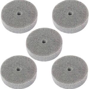 Fiber Polishing Buffing Wheel 3 Inch 75 mm Sanding Disc - bundle of  5 pcs - Image 3