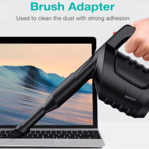 Electric Duster Air Duster Compressed Air Blower Cleaning For Computer Cleaning - US Plug Black - Image 5
